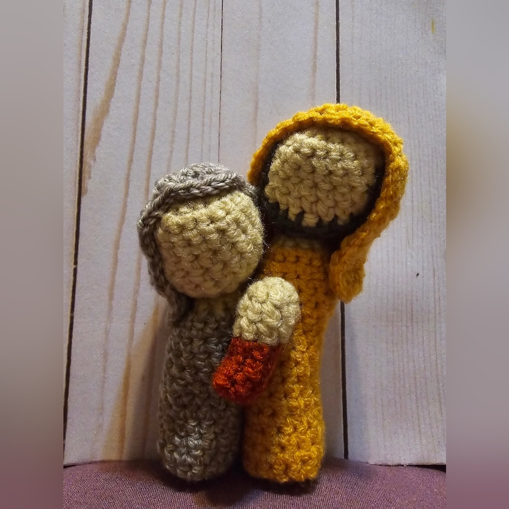 Crochet Nativity Christmas Ornament